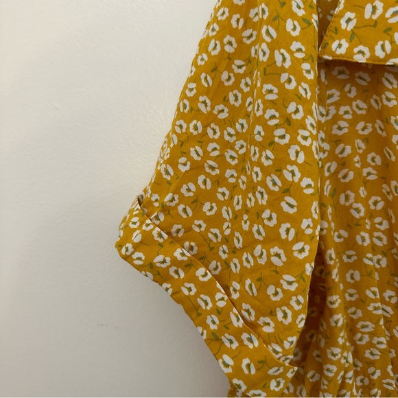 πΈ3/$12 SHEIN dress size 1X, yellow floral perfect conditions - Picture 13 of 14
